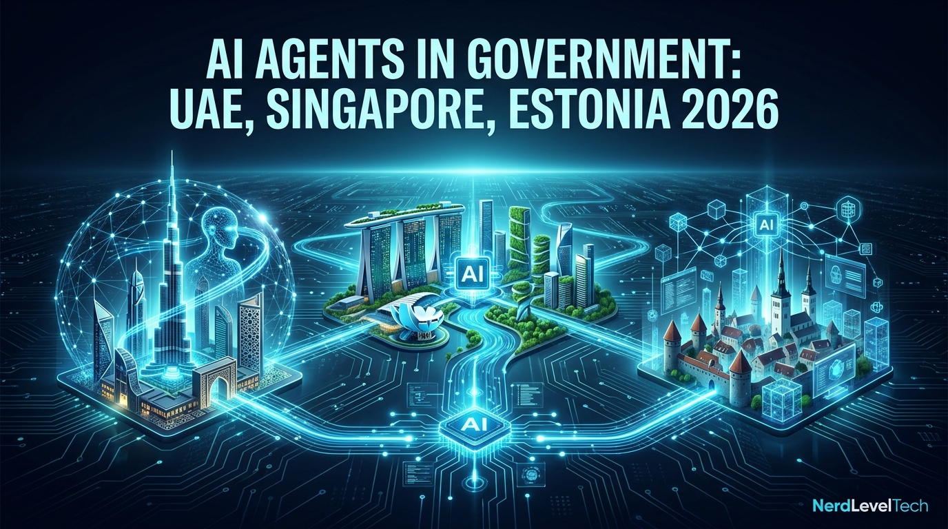 AI Agents in Government: UAE, Singapore, Estonia 2026