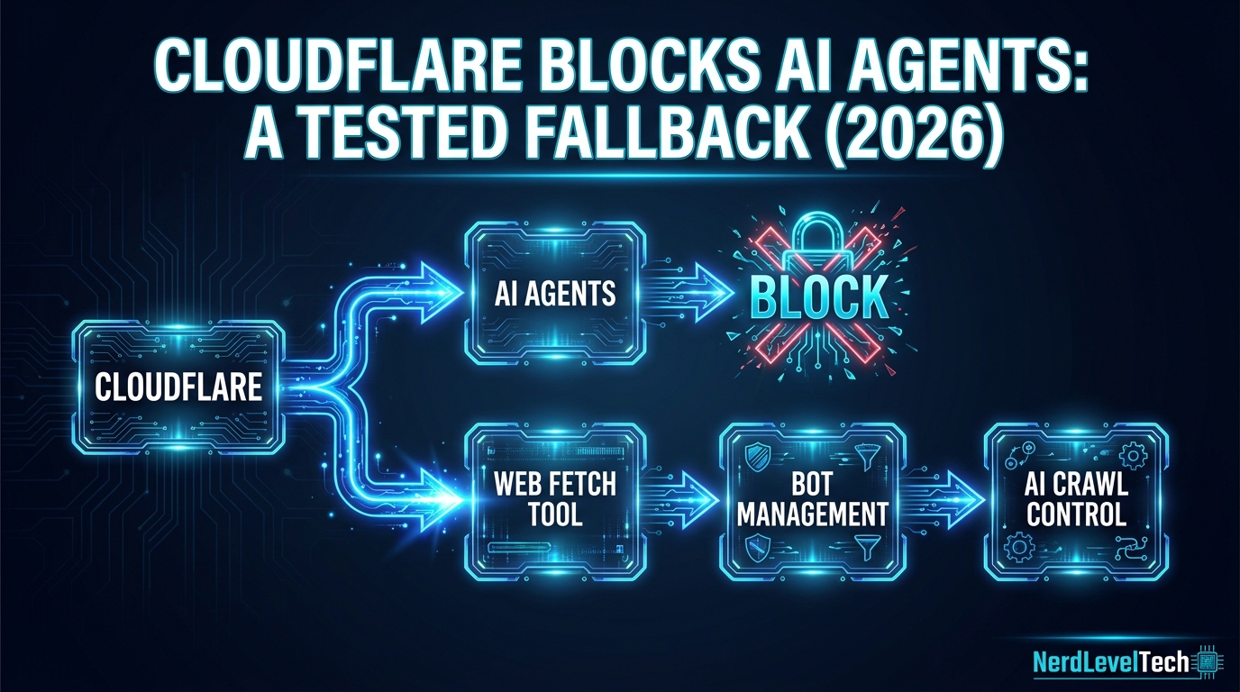 Cloudflare Blocks AI Agents: A Tested Fallback (2026)