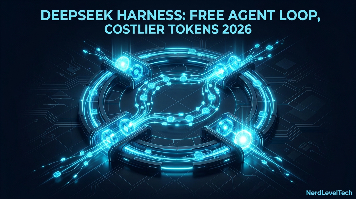 DeepSeek Harness: حلقة وكيل مجانية، توكنز أعلى تكلفة ٢٠٢٦