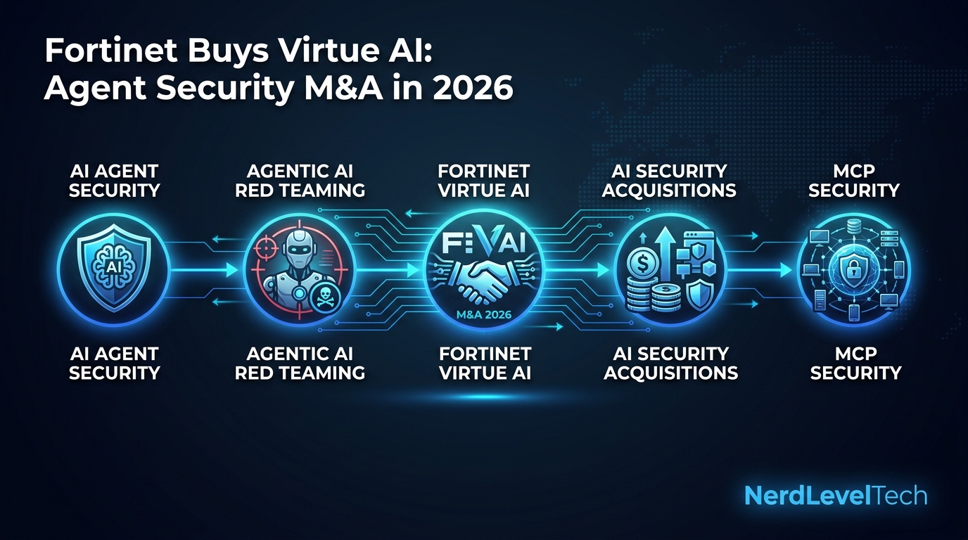 Fortinet Buys Virtue AI: Agent Security M&A in 2026