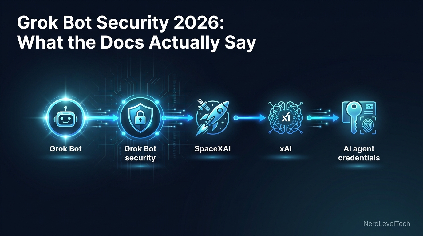 أمن Grok Bot لعام 2026: ما تقوله الوثائق فعلياً