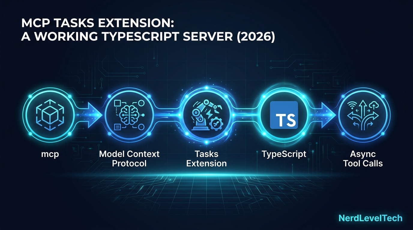 إضافة MCP Tasks: خادم TypeScript يعمل (2026)
