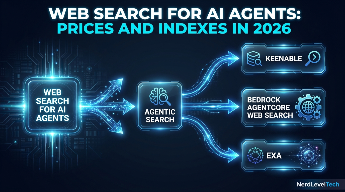 Web Search for AI Agents: Prices and Indexes in 2026